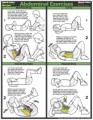 Children Abdominal Exercises Poster