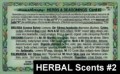 Herbs and Essential oils Card #1