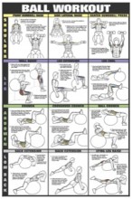 Swiss Ball Workout 2 - Exercise Poster