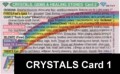 Crystals Card