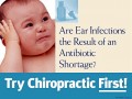 Chiropractic First: Baby Earache Poster